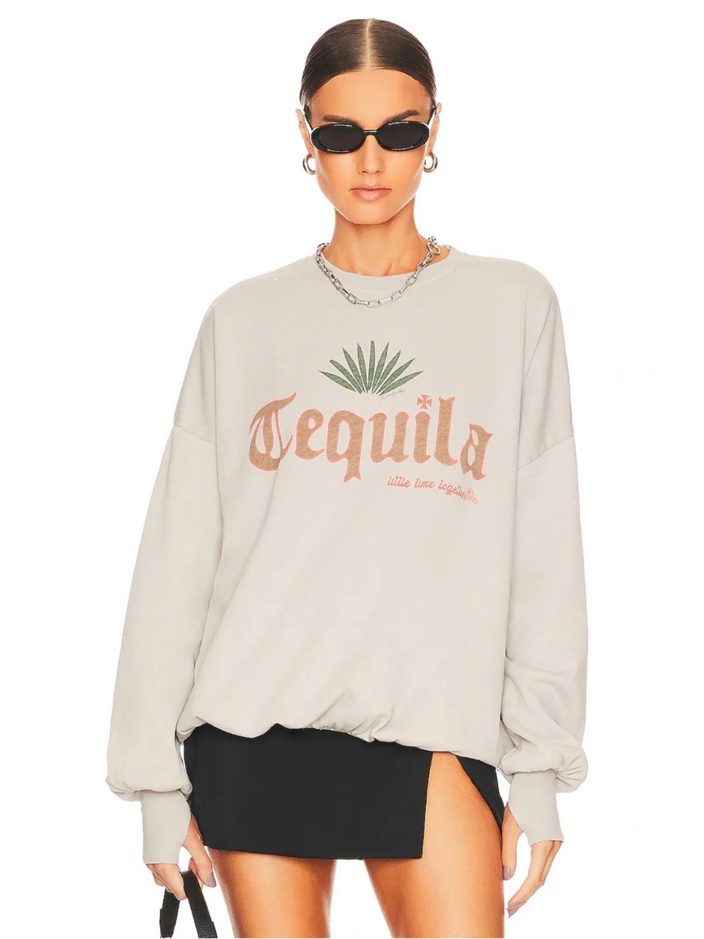 The Laundry Room Tequila - Jump Jumper - Star Dust Sweatshirt Oversized size XS